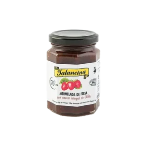MERMELADA DE FRESA (Con azúcar integral de caña)
