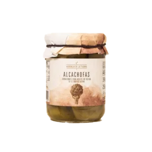 CORAZONES DE ALCACHOFAS CON ACEITE DE OLIVA HERENCIA DE LA TIERRA