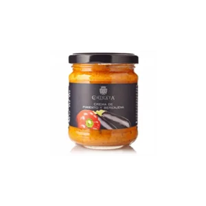 CREMA DE PIMIENTO Y BERENJENA